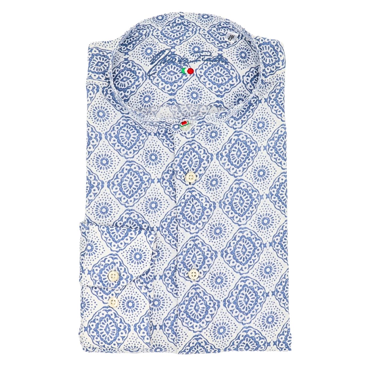 Camicia fantasia geometrica