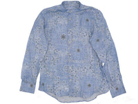 Paisley shirt in linen 